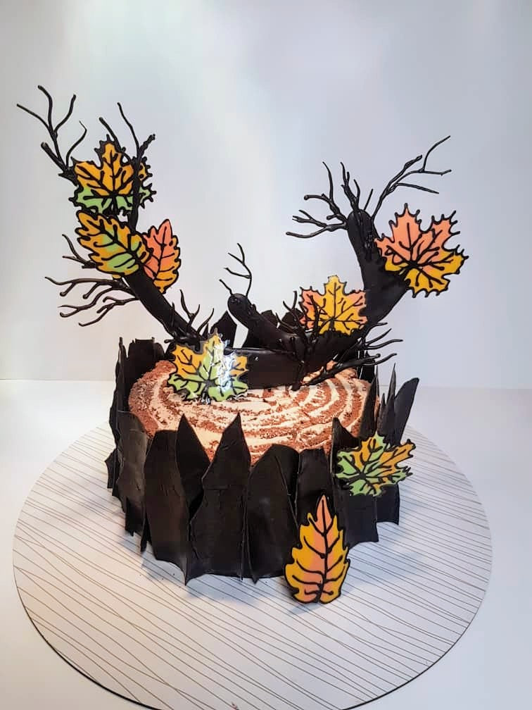 Fall Chocolate Cake
