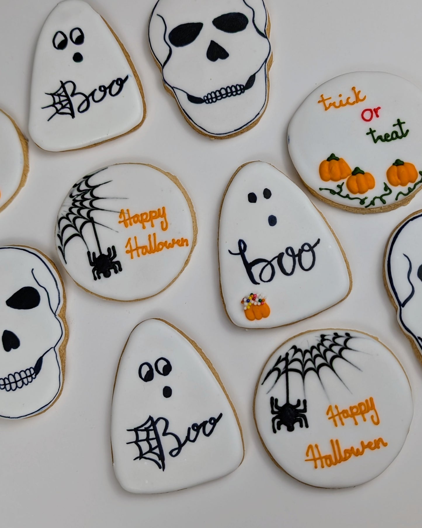 Assorted Halloween Cookies Gift Box