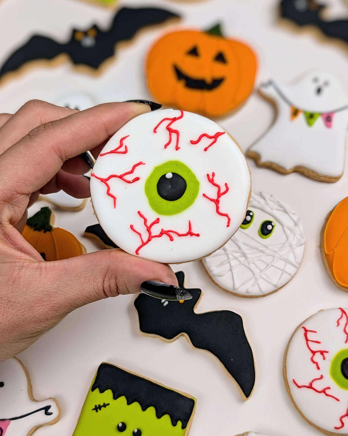Eye Themed Sugar Cookie
