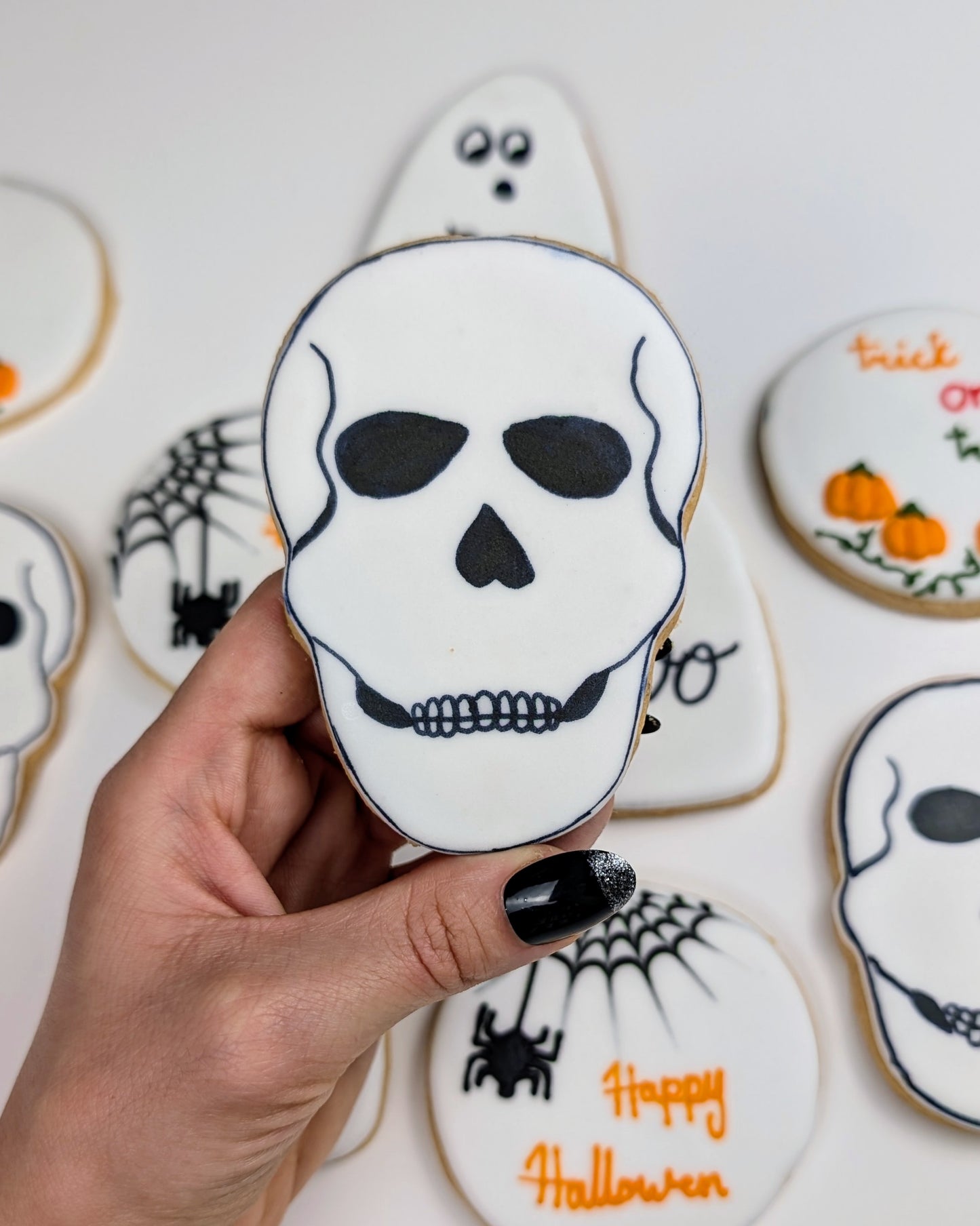 Skull Sugar Cookie