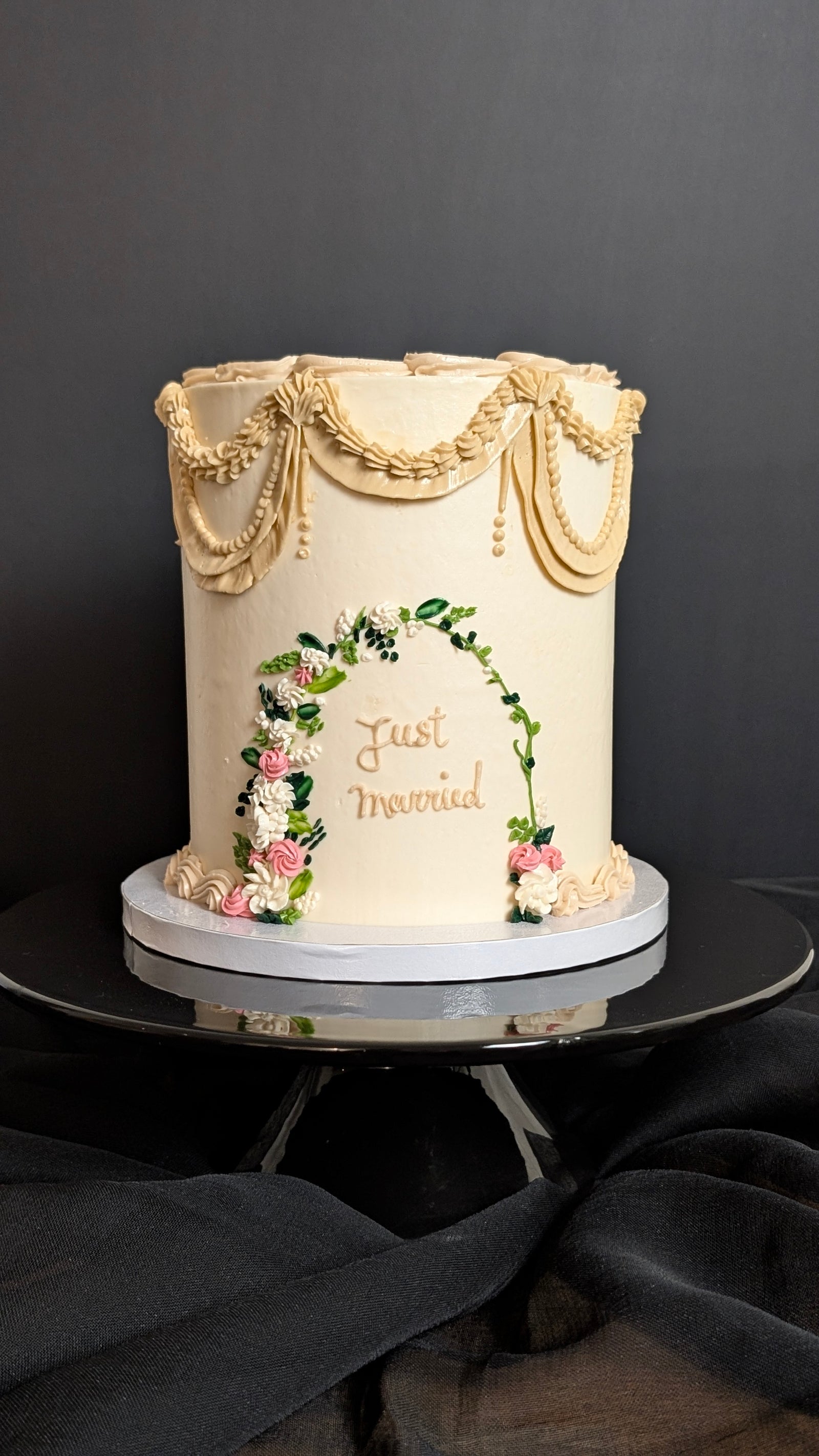 Just Married Cake